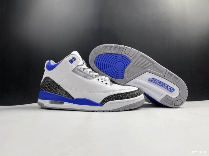 Racer CT8532-145 Jordan 3 Blue Air 1105